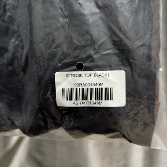 Killstar Strobe Halter Top Black Buckles - Picture 4 of 5